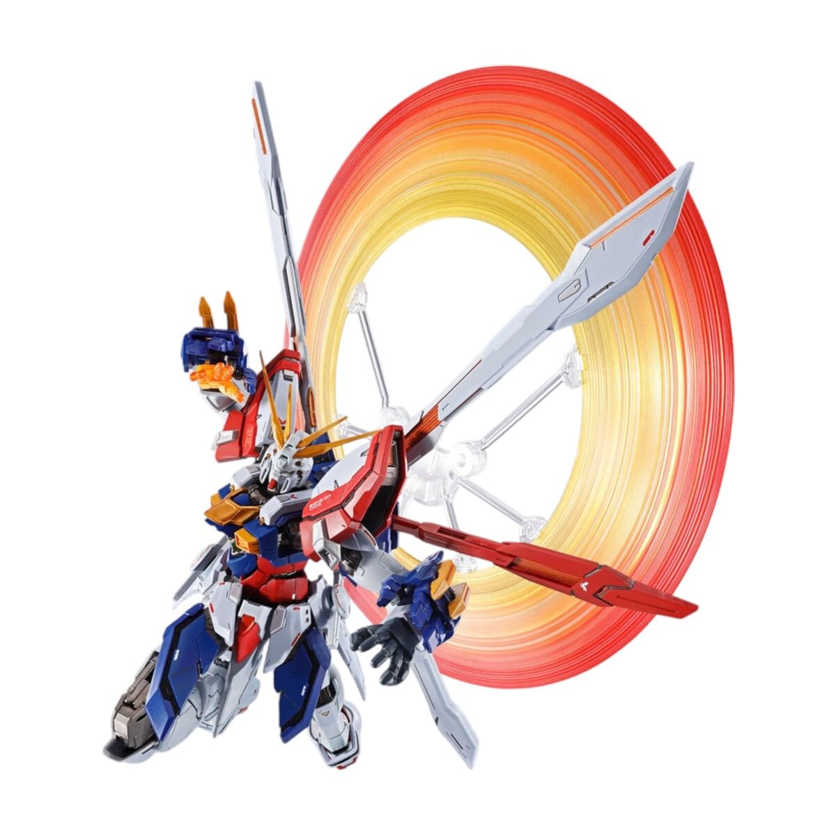 TAMASHII NATIONS Mobile Fighter G Gundam Burning Gundam & Burning Gundam Second Metal Build Action Figure