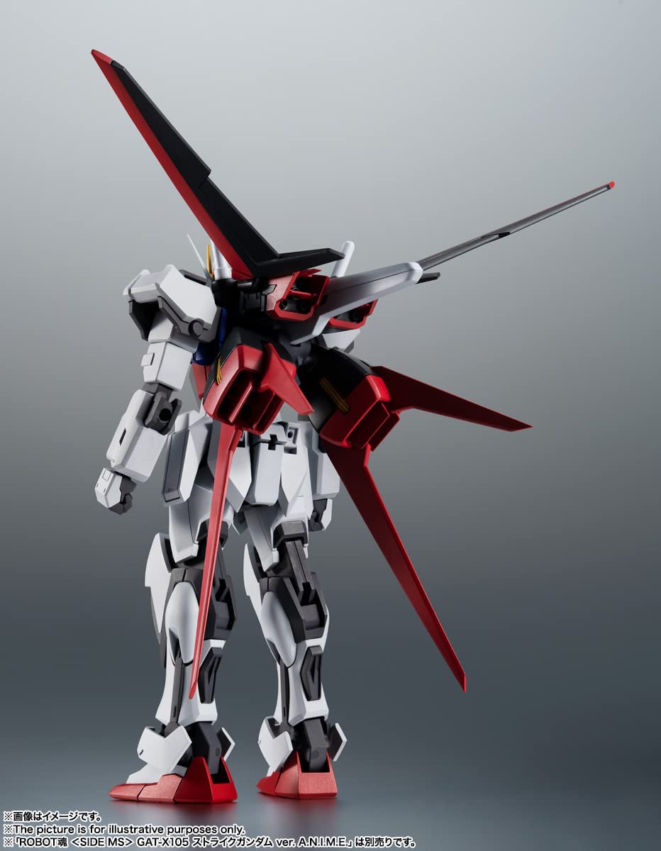 TAMASHII NATIONS - Mobile Suit Gundam SEED AQM/E-X01 Aile Striker & Option Parts Set