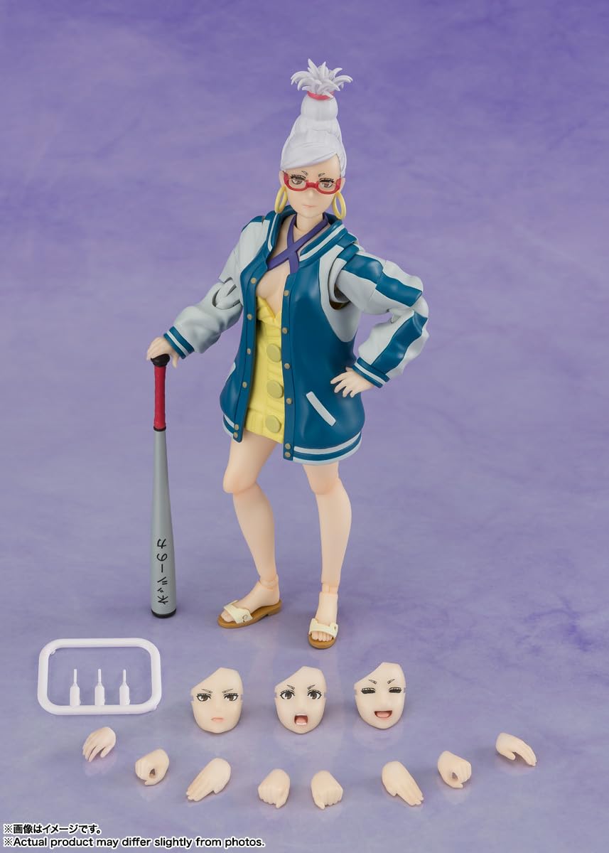 Tamashii Nations DanDaDan Seiko S.H.Figuarts Action Figure – Officially Licensed Dandadan Collectible