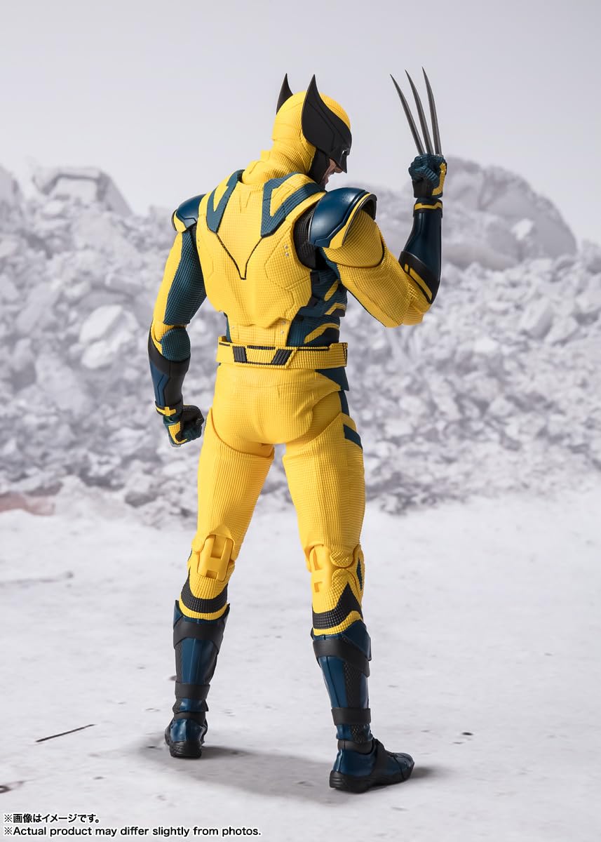 TAMASHII NATIONS Deadpool & Wolverine S.H.Figuarts – Wolverine Action Figure by Bandai Spirits