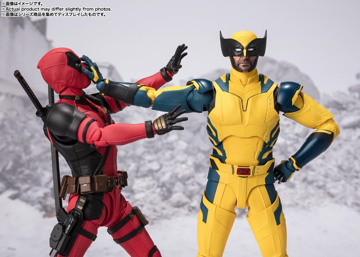 TAMASHII NATIONS Deadpool & Wolverine S.H.Figuarts – Wolverine Action Figure by Bandai Spirits