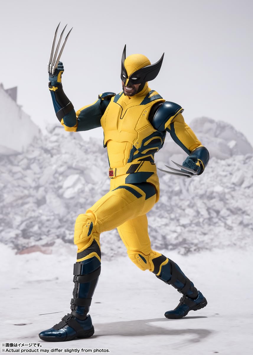 TAMASHII NATIONS Deadpool & Wolverine S.H.Figuarts – Wolverine Action Figure by Bandai Spirits