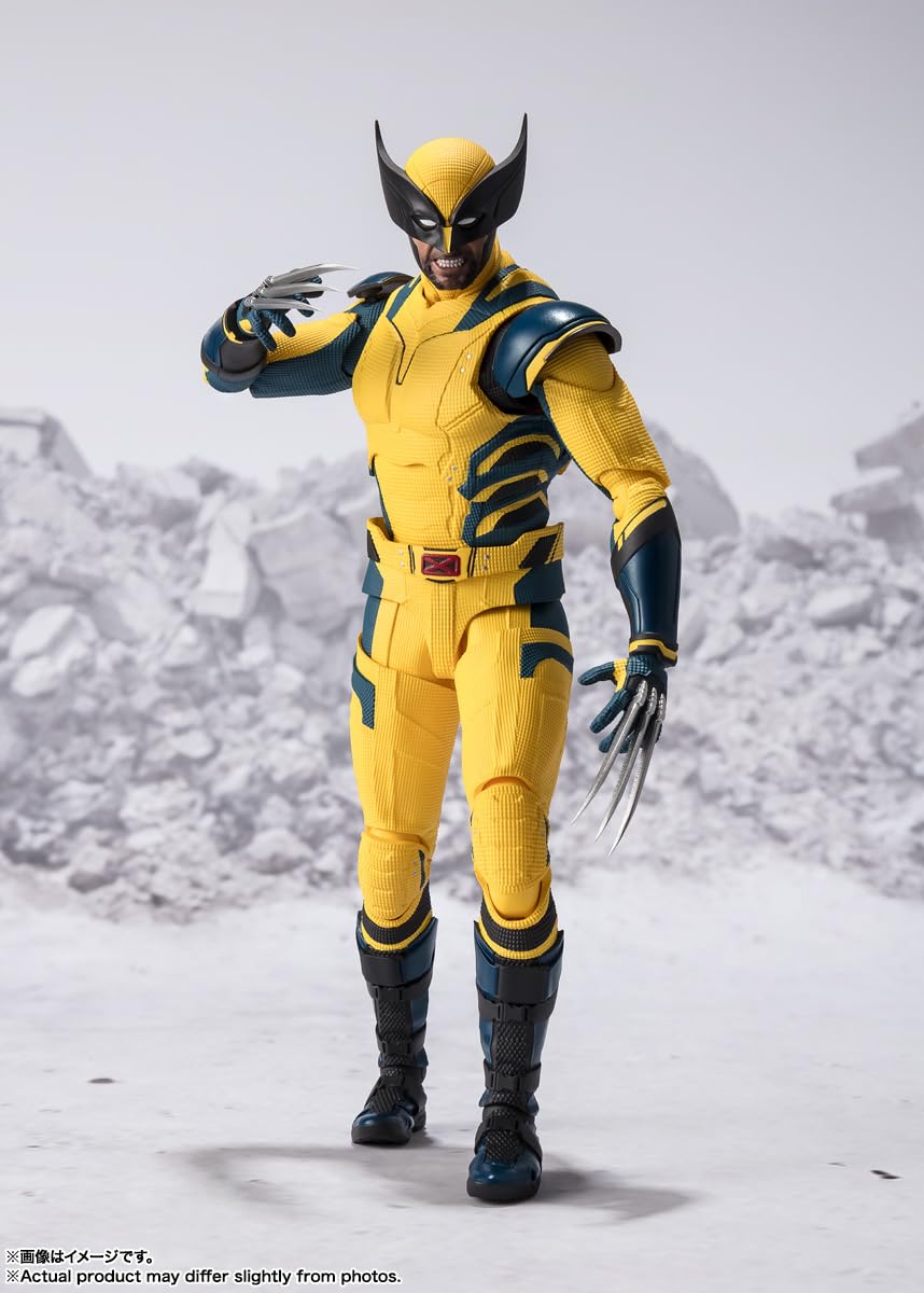 TAMASHII NATIONS Deadpool & Wolverine S.H.Figuarts – Wolverine Action Figure by Bandai Spirits