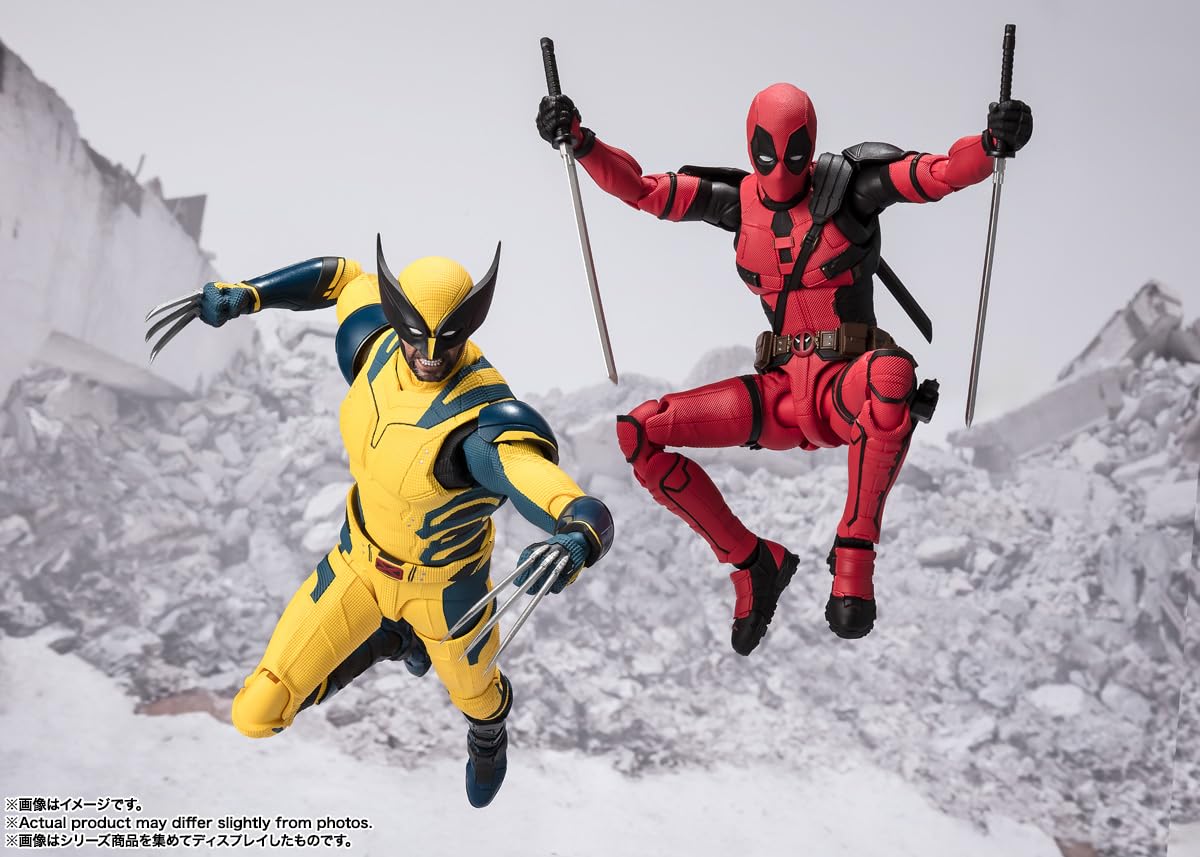 TAMASHII NATIONS Deadpool & Wolverine S.H.Figuarts – Wolverine Action Figure by Bandai Spirits