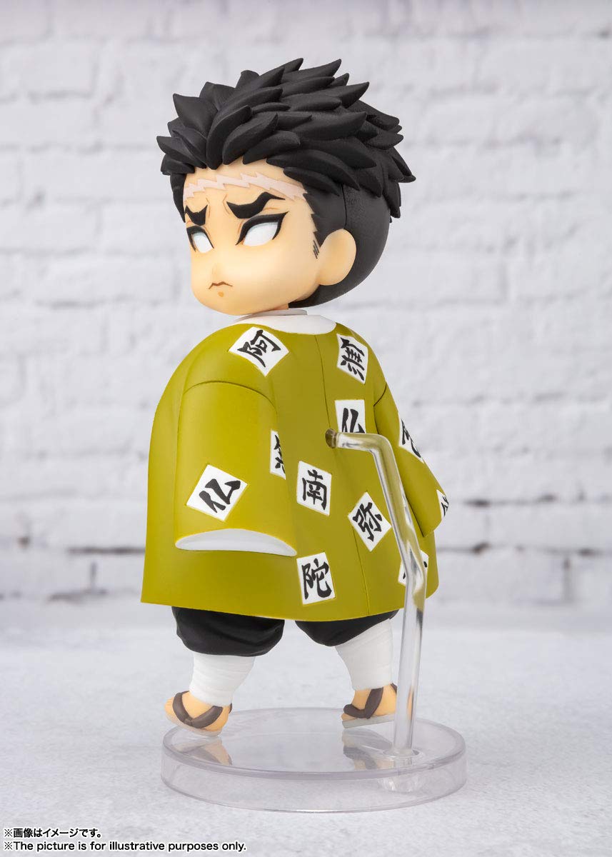 TAMASHII NATIONS Demon Slayer Gyomei Himejima Figuarts Mini – Collectible Palm-Size Figure