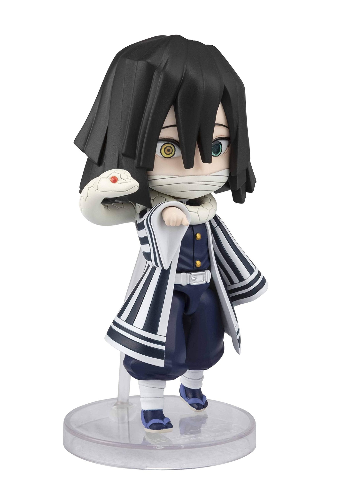 TAMASHII NATIONS Demon Slayer Iguro Obanai Figuarts Mini Figure | Collectible Palm-Size Bandai Spirits