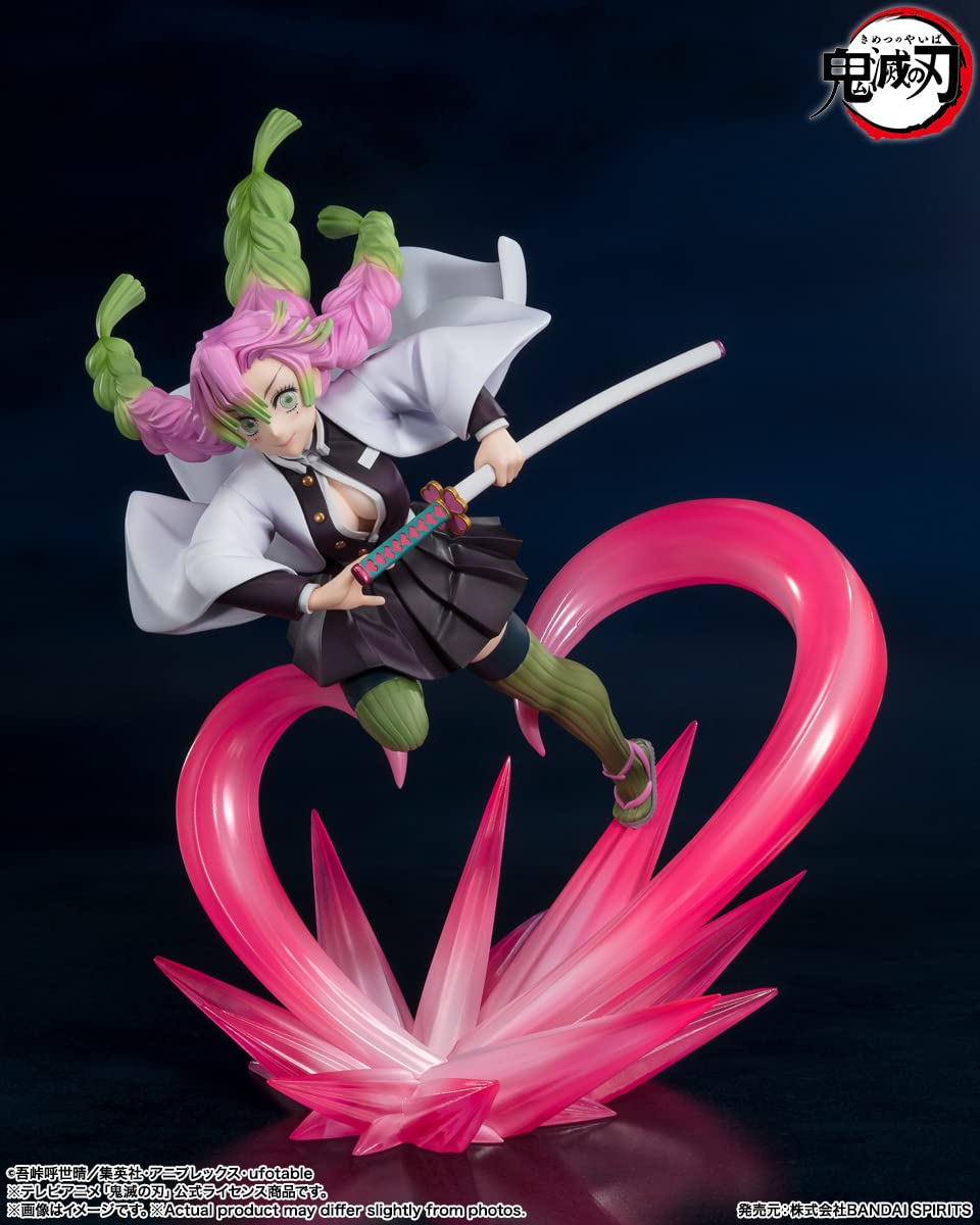 TAMASHII NATIONS Mitsuri Kanroji FiguartsZERO Collectible Statue | Demon Slayer: Kimetsu no Yaiba