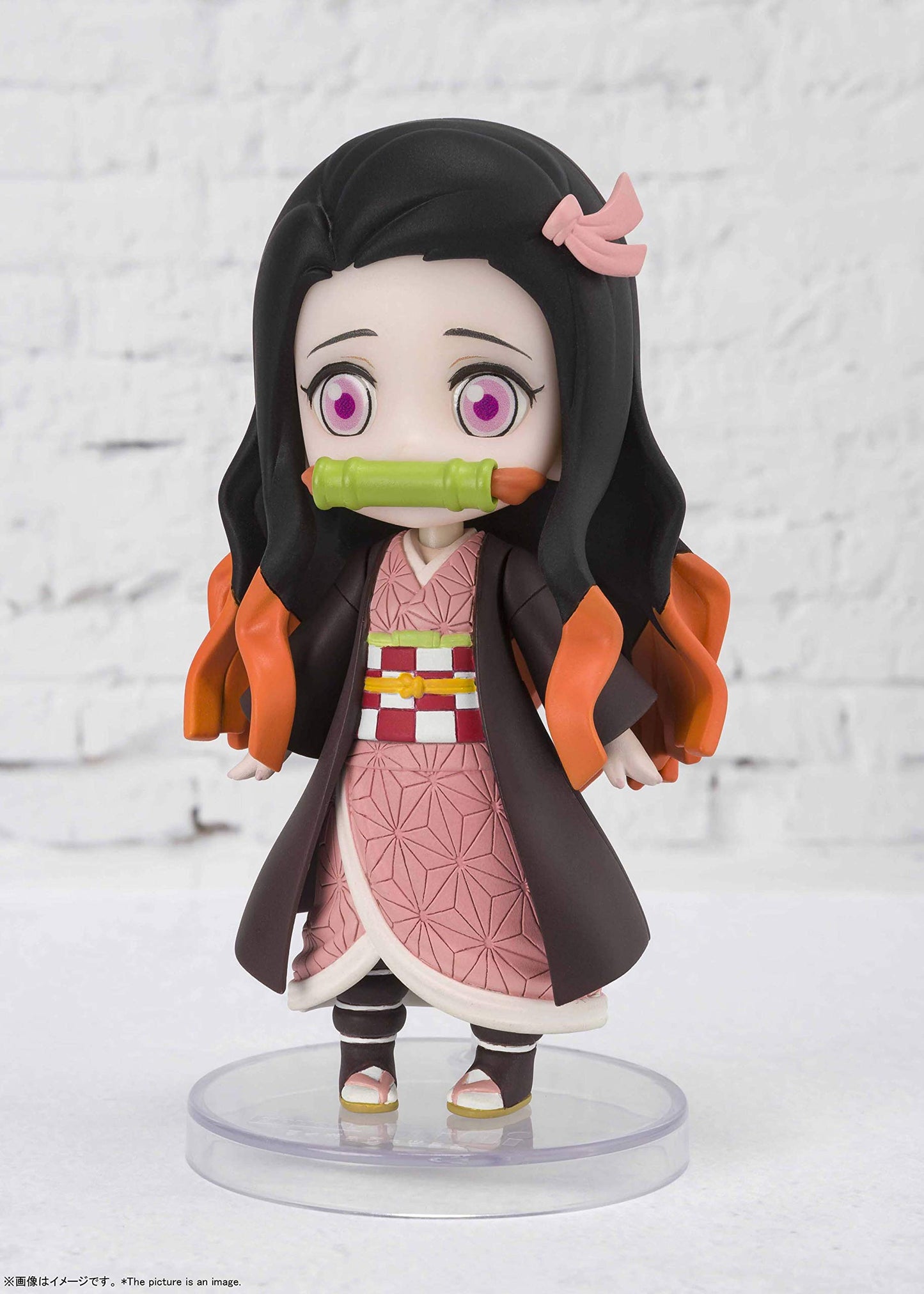 TAMASHII NATIONS Demon Slayer Kamado Nezuko Figuarts Mini Figure | Collectible Bandai Spirits