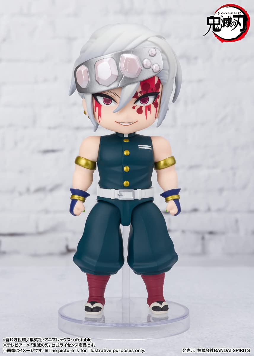 TAMASHII NATIONS Demon Slayer Tengen Uzui Sound Breathing Figuarts Mini Figure
