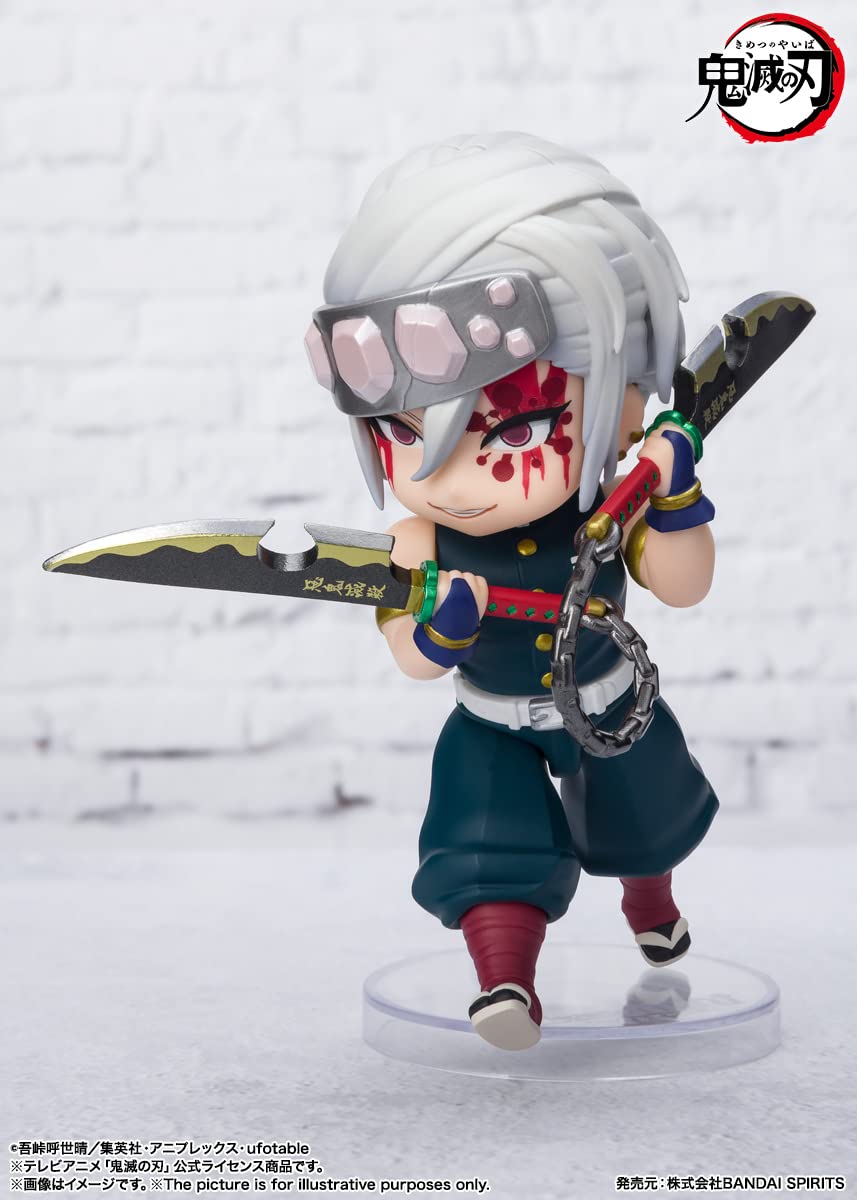 TAMASHII NATIONS Demon Slayer Tengen Uzui Sound Breathing Figuarts Mini Figure