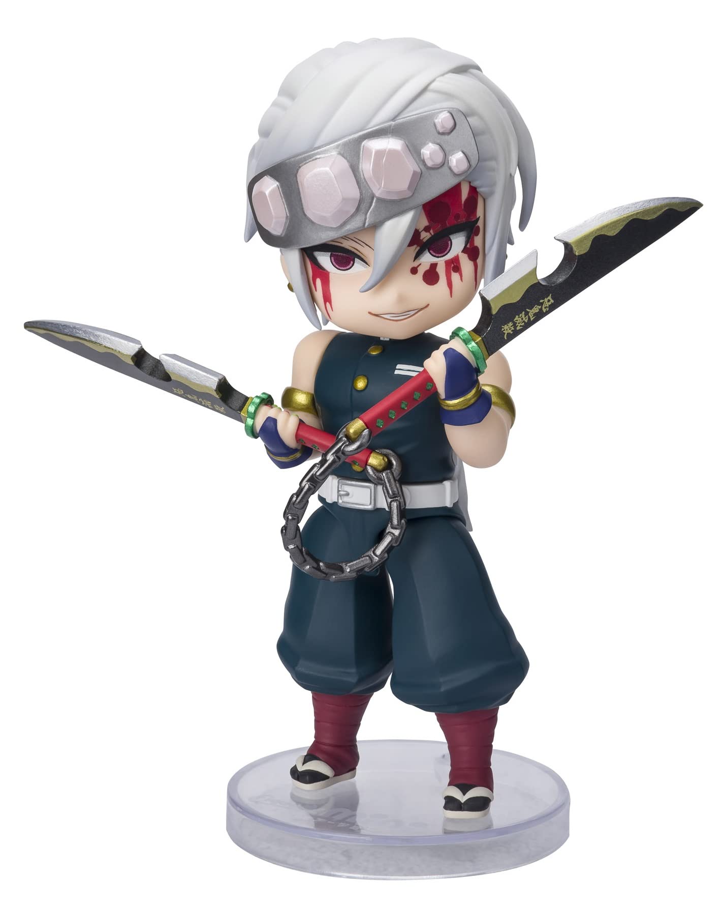 TAMASHII NATIONS Demon Slayer Tengen Uzui Sound Breathing Figuarts Mini Figure