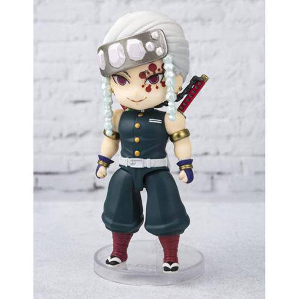 TAMASHII NATIONS Demon Slayer Uzui Tengen Figuarts Mini Figure – Collectible Bandai Spirits