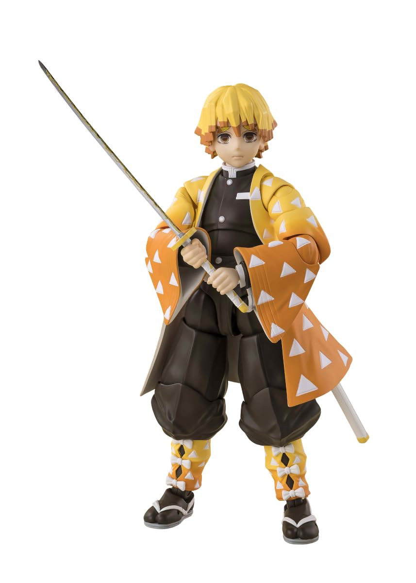 Tamashii Nations Demon Slayer Zenitsu Agatsuma S.H.Figuarts Action Figure