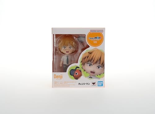 TAMASHII NATIONS Chainsaw Man Denji Figuarts Mini Action Figure - 3.5-in Tall, Official Bandai Spirits