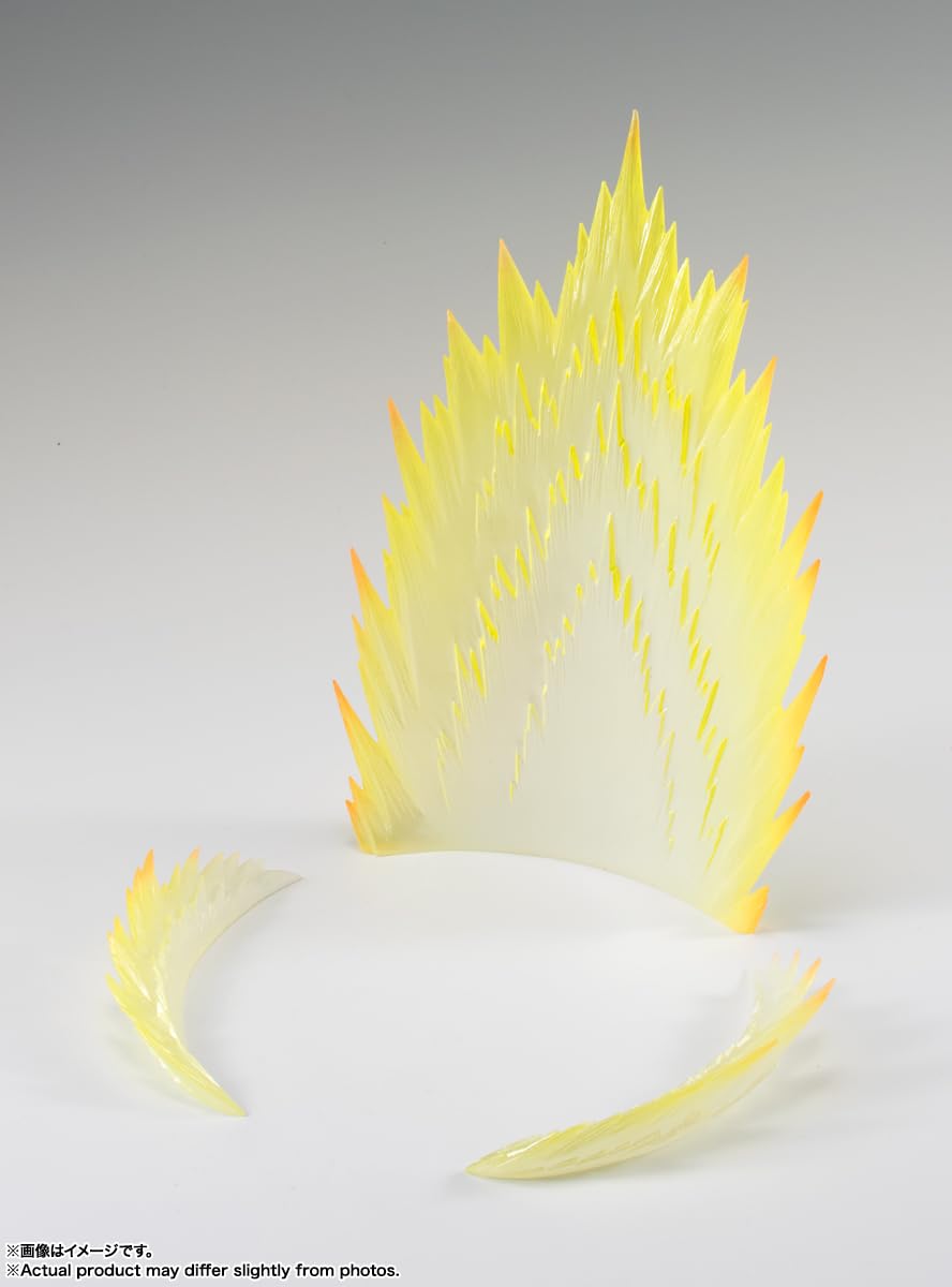 TAMASHII NATIONS Energy Aura Yellow Ver. for S.H.Figuarts Tamashii Effect | Officially Licensed
