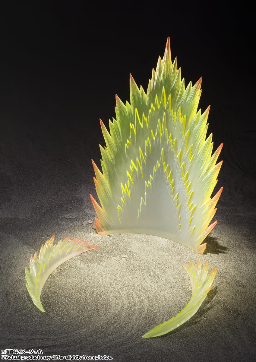 TAMASHII NATIONS Energy Aura Yellow Ver. for S.H.Figuarts Tamashii Effect | Officially Licensed