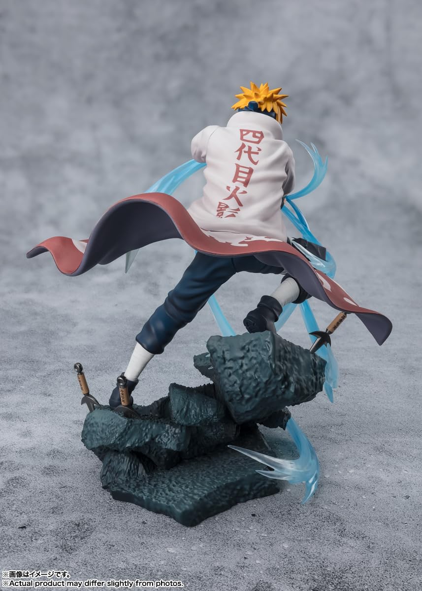 TAMASHII NATIONS Naruto Shippuden Minato Namikaze - Rasengan Extra Battle FiguartsZERO Figure