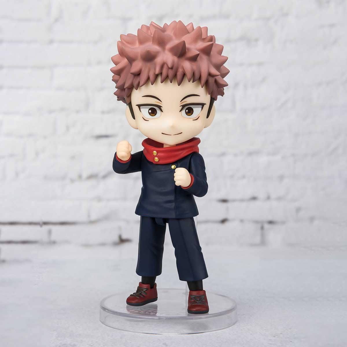 TAMASHII NATIONS Figuarts Mini Yuji Itadori Figure | Jujutsu Kaisen Palm-Size Collectible