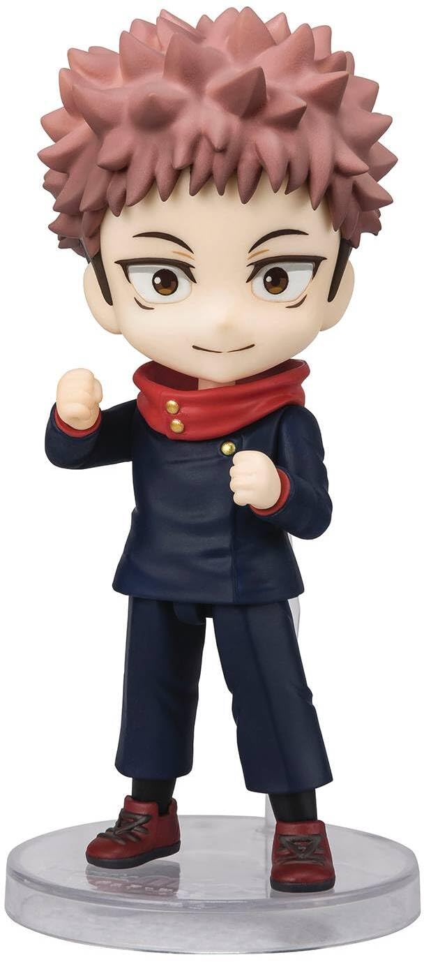 TAMASHII NATIONS Figuarts Mini Yuji Itadori Figure | Jujutsu Kaisen Palm-Size Collectible