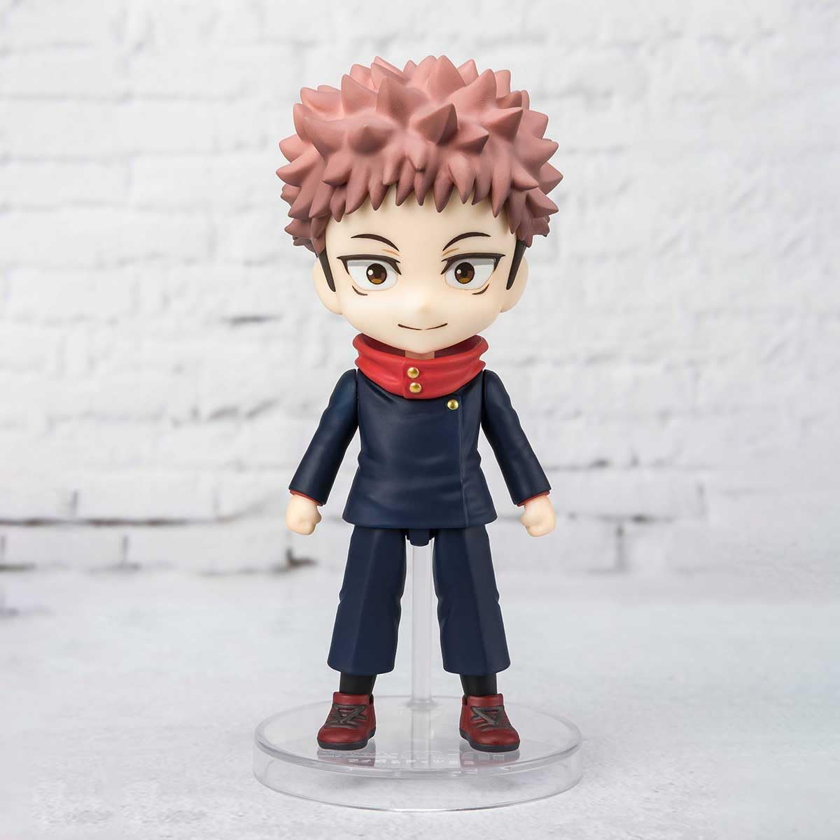 TAMASHII NATIONS Figuarts Mini Yuji Itadori Figure | Jujutsu Kaisen Palm-Size Collectible