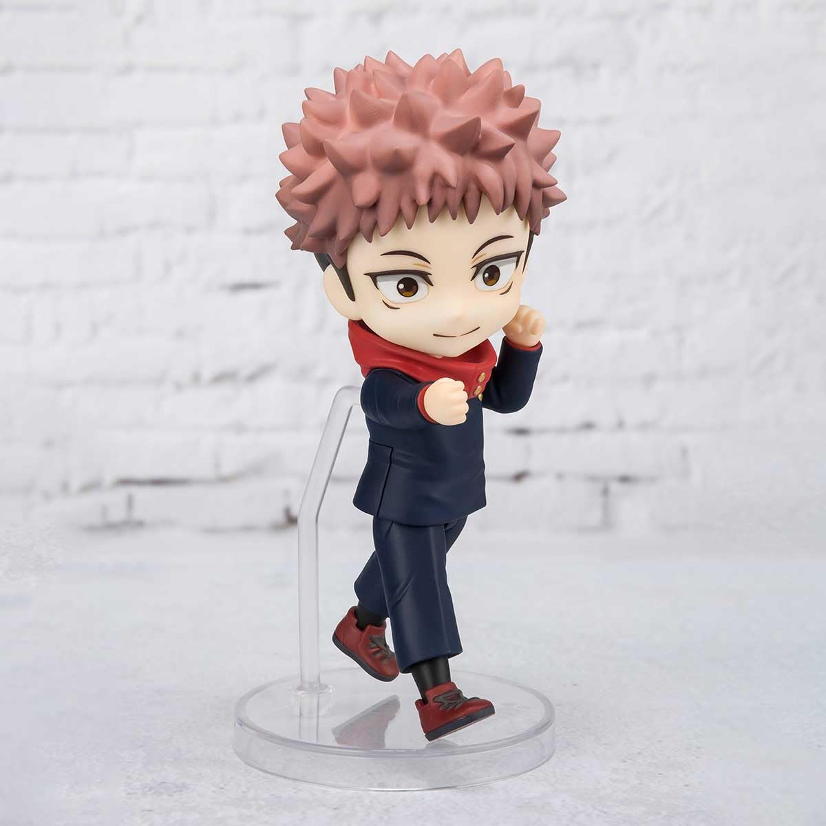 TAMASHII NATIONS Figuarts Mini Yuji Itadori Figure | Jujutsu Kaisen Palm-Size Collectible