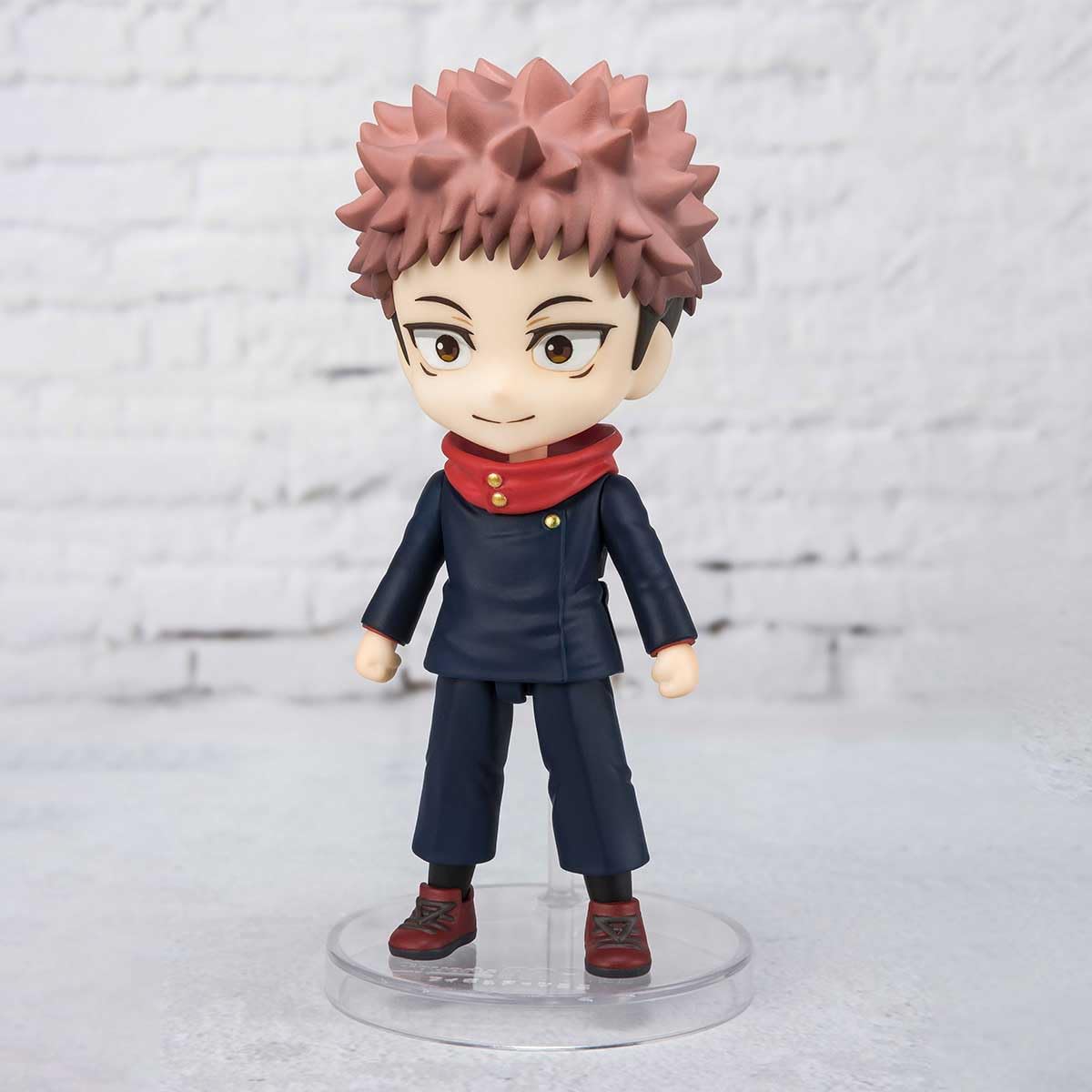 TAMASHII NATIONS Figuarts Mini Yuji Itadori Figure | Jujutsu Kaisen Palm-Size Collectible