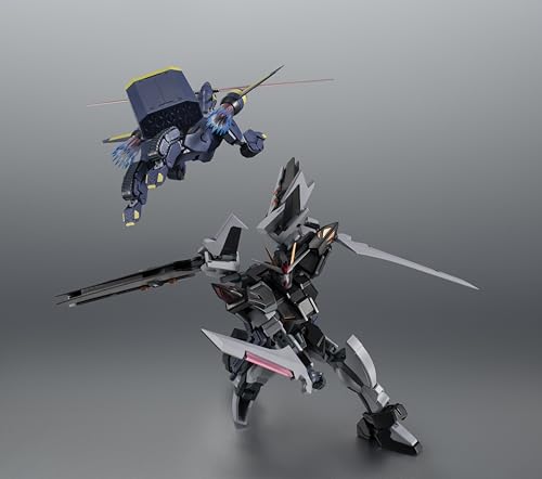 Tamashii Nations Gundam Seed Stargazer Strike Noir ANIME Ver. The Robot Spirits Figure