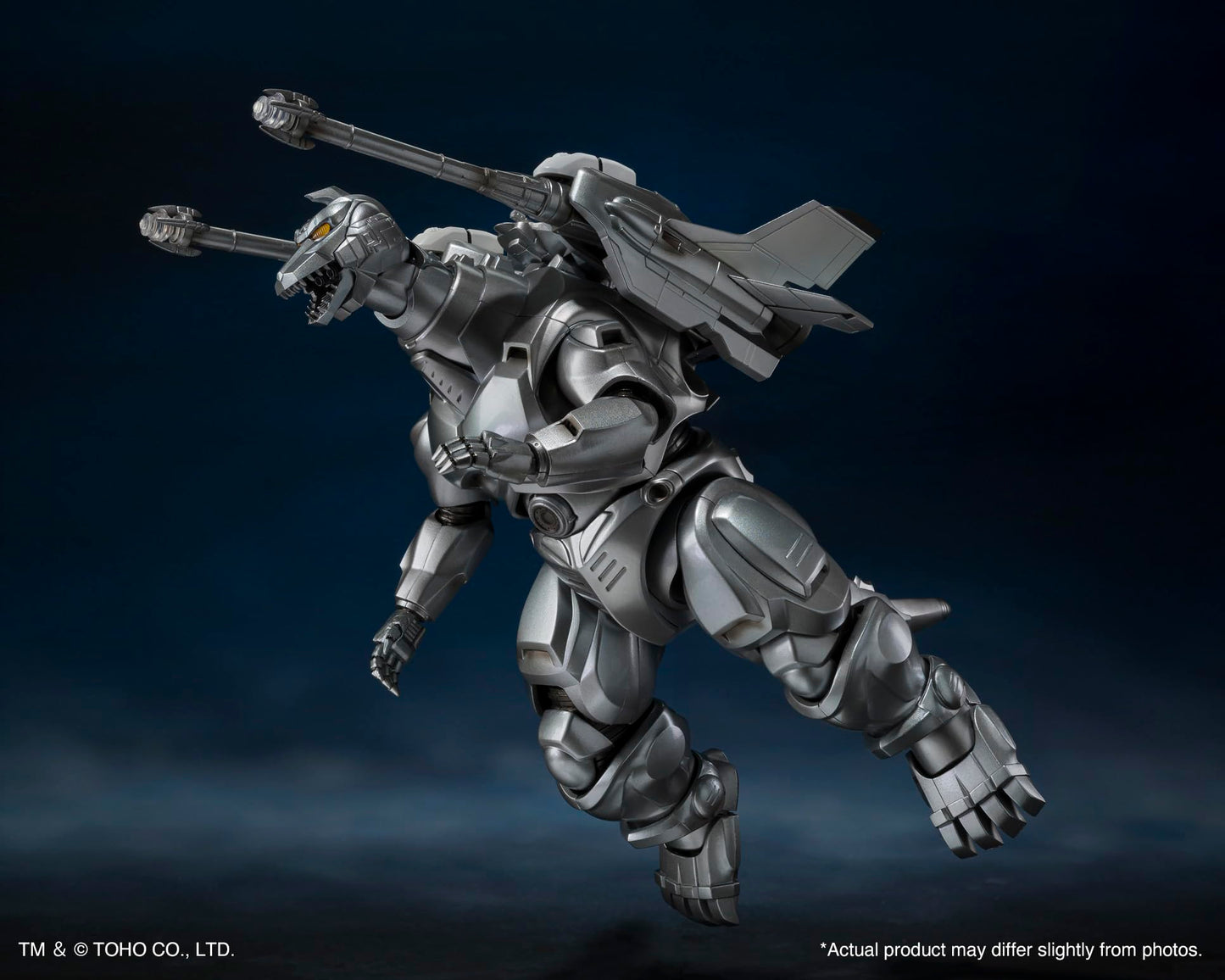 Tamashii Nations Godzilla vs Mechagodzilla: Mechagodzilla, Garuda & Fire Rodan – S.H.MonsterArts Figure Set