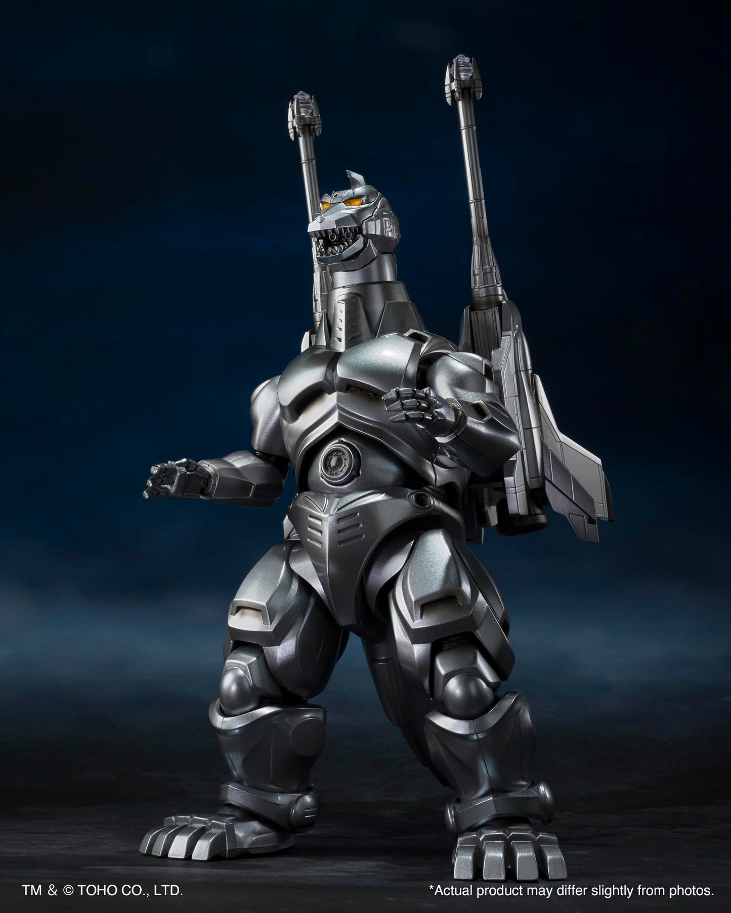 Tamashii Nations Godzilla vs Mechagodzilla: Mechagodzilla, Garuda & Fire Rodan – S.H.MonsterArts Figure Set