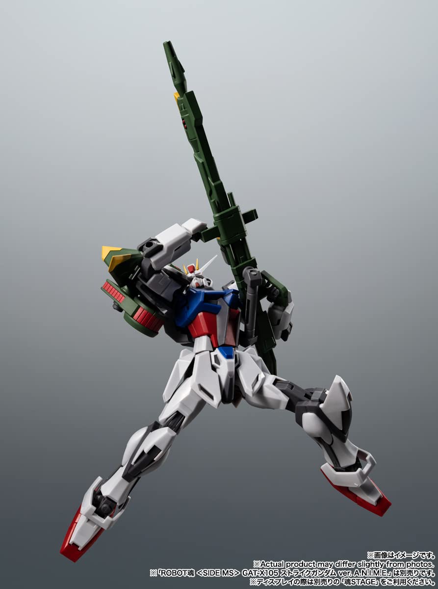 TAMASHII NATIONS Mobile Suit Gundam SEED AQM/E-X03 Launcher Striker & Effect Parts Set ver. A.N.I.M.E.
