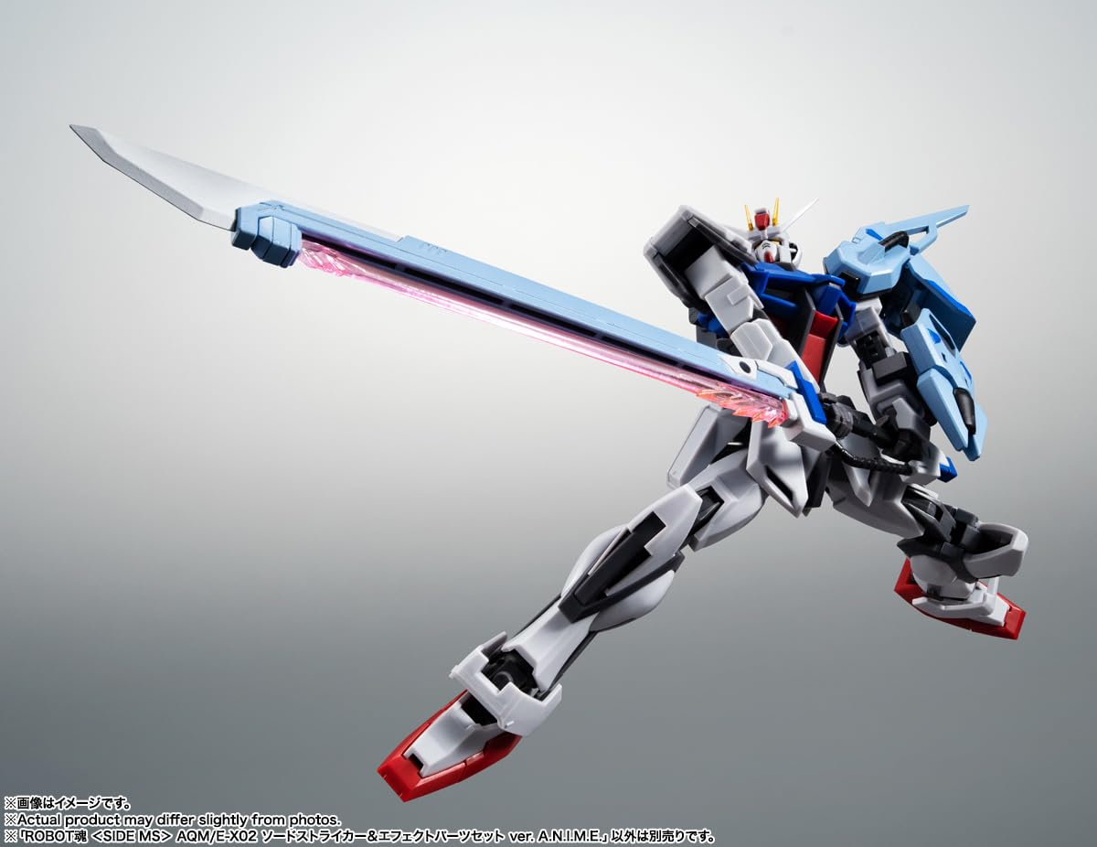 TAMASHII NATIONS Gundam Seed Sword Striker & Effect Parts Set - A.N.I.M.E.