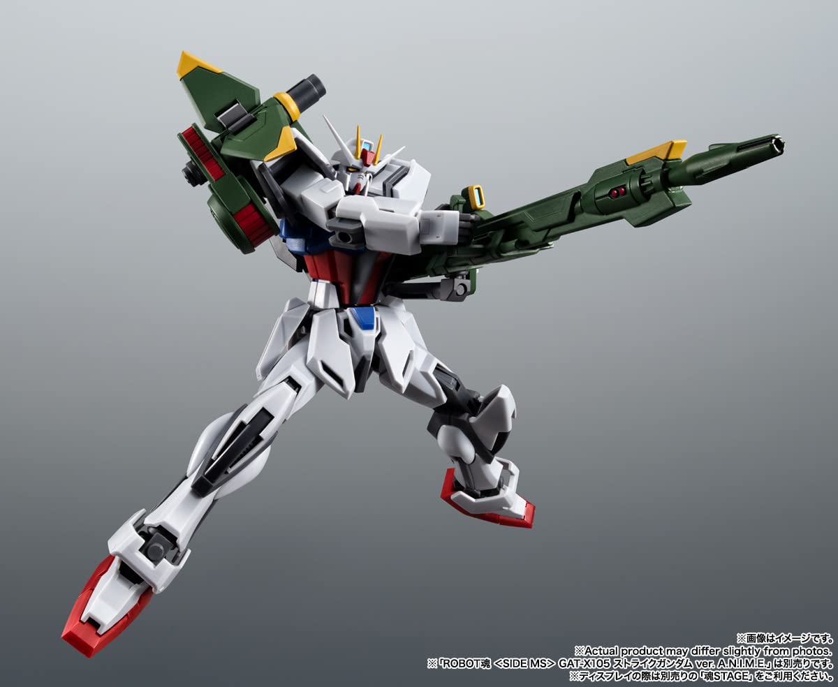 TAMASHII NATIONS Mobile Suit Gundam SEED AQM/E-X03 Launcher Striker & Effect Parts Set ver. A.N.I.M.E.