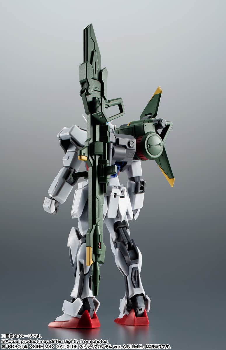 TAMASHII NATIONS Mobile Suit Gundam SEED AQM/E-X03 Launcher Striker & Effect Parts Set ver. A.N.I.M.E.