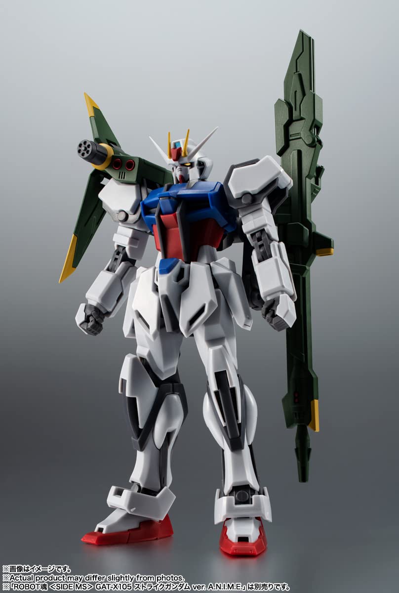 TAMASHII NATIONS Mobile Suit Gundam SEED AQM/E-X03 Launcher Striker & Effect Parts Set ver. A.N.I.M.E.