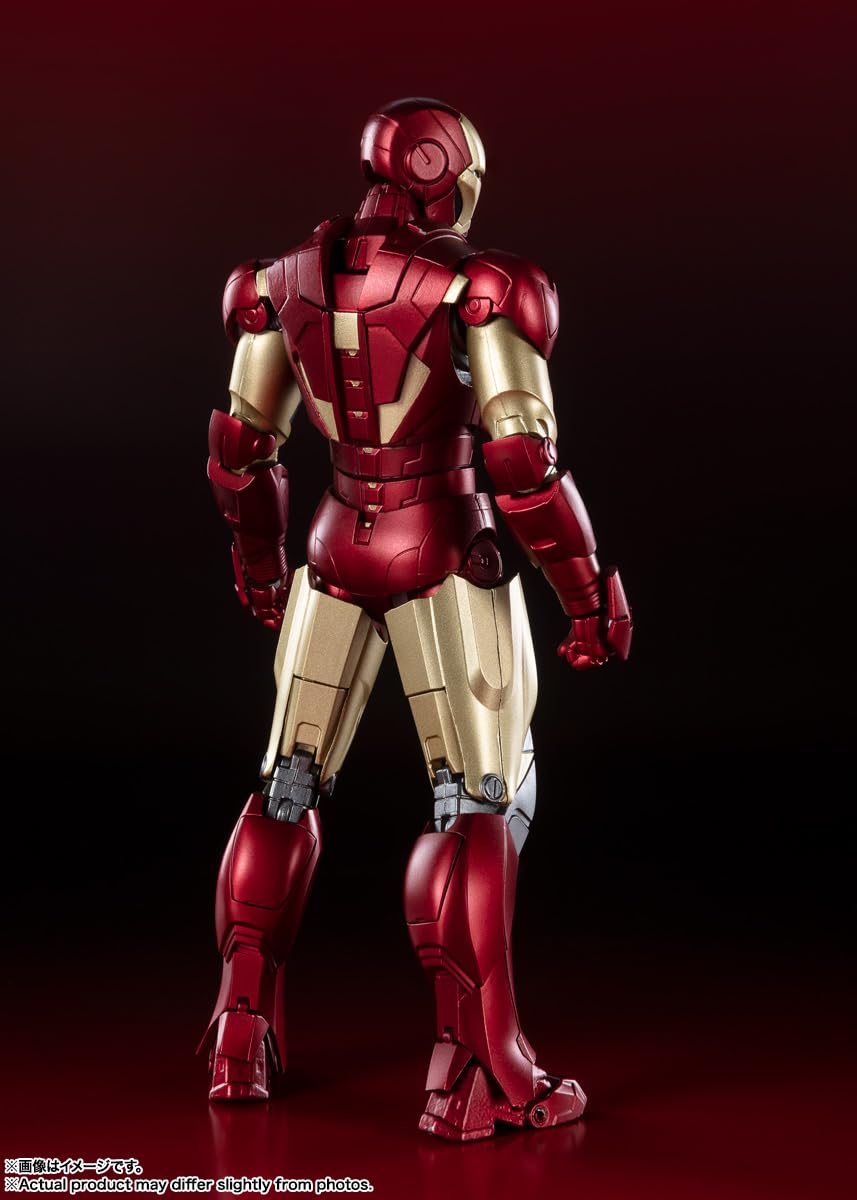 TAMASHII NATIONS Iron Man Mark 6 S.H.Figuarts Action Figure | Infinity Saga