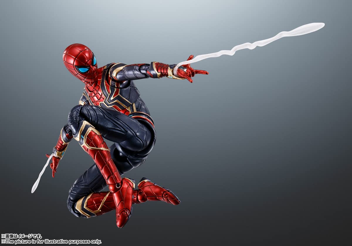TAMASHII NATIONS Spider-Man No Way Home Iron Spider (Reissue) – S.H.Figuarts Action Figure | Bandai Spirits