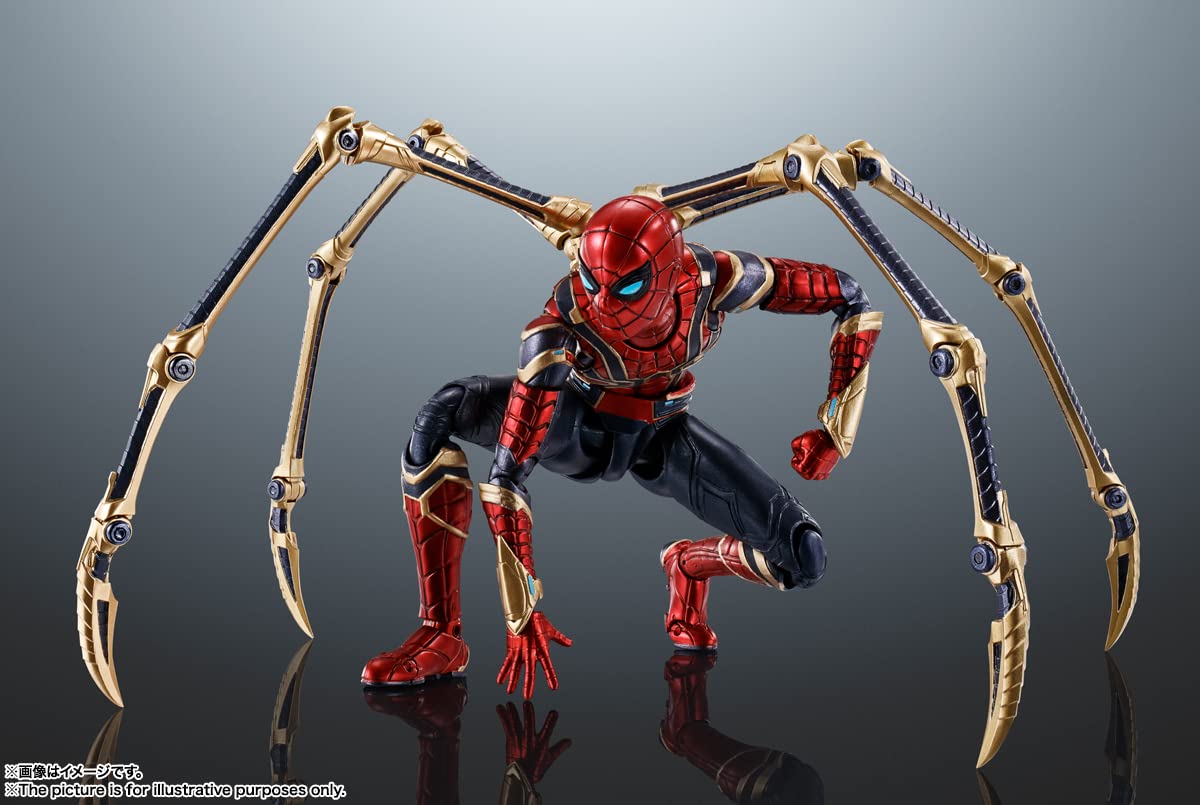 TAMASHII NATIONS Spider-Man No Way Home Iron Spider (Reissue) – S.H.Figuarts Action Figure | Bandai Spirits