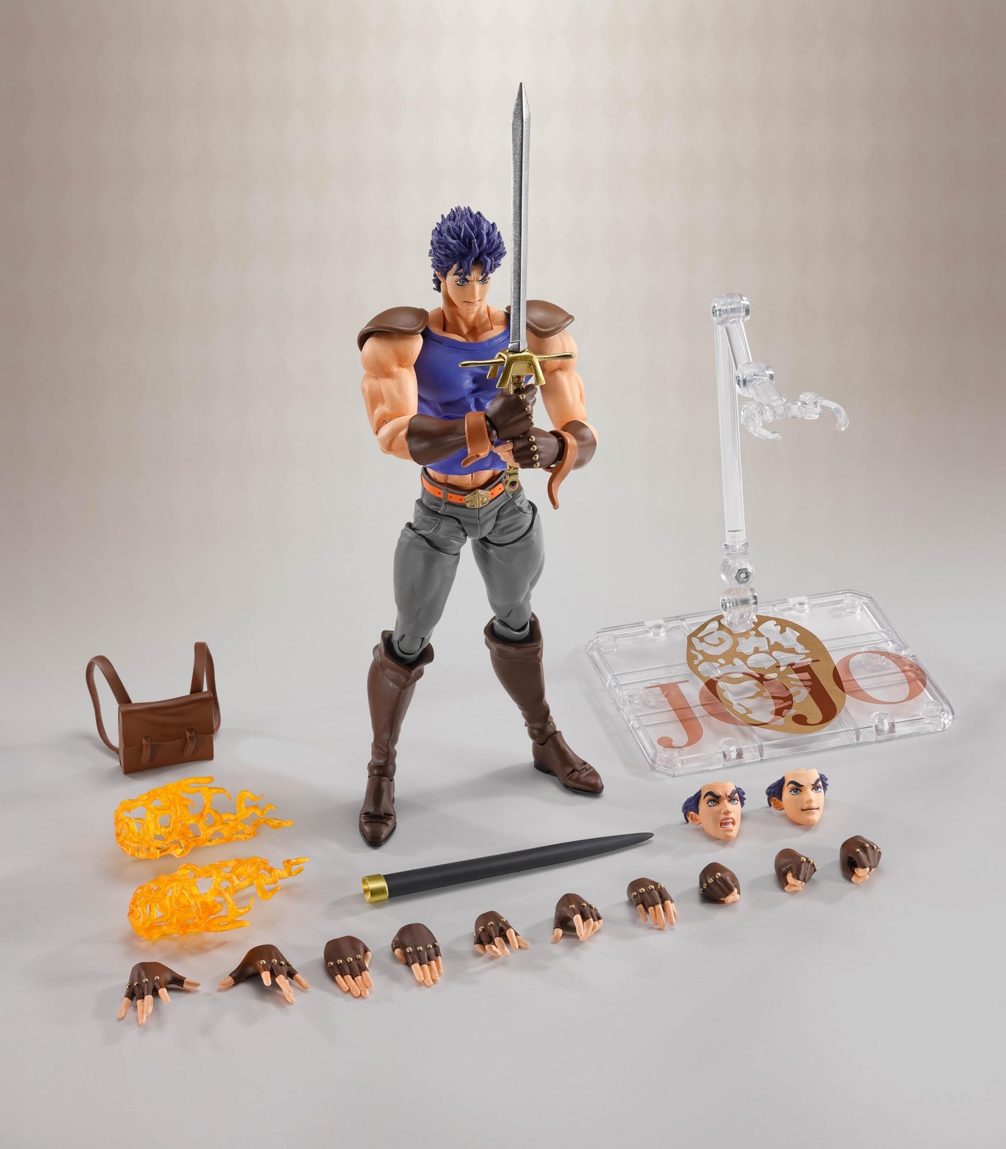 TAMASHII NATIONS JoJo's Bizarre Adventure Jonathan Joestar S.H.Figuarts Action Figure | Official Licensed Collectible