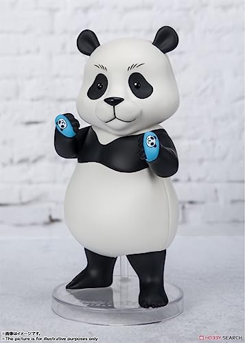 TAMASHII NATIONS Jujutsu Kaisen Panda Figuarts Mini – Adorable Palm-Sized Figure by Bandai Spirits