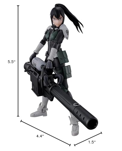 Tamashii Nations Kaiju No. 8 Mina Ashiro S.H.Figuarts Action Figure – Dynamic Poseability