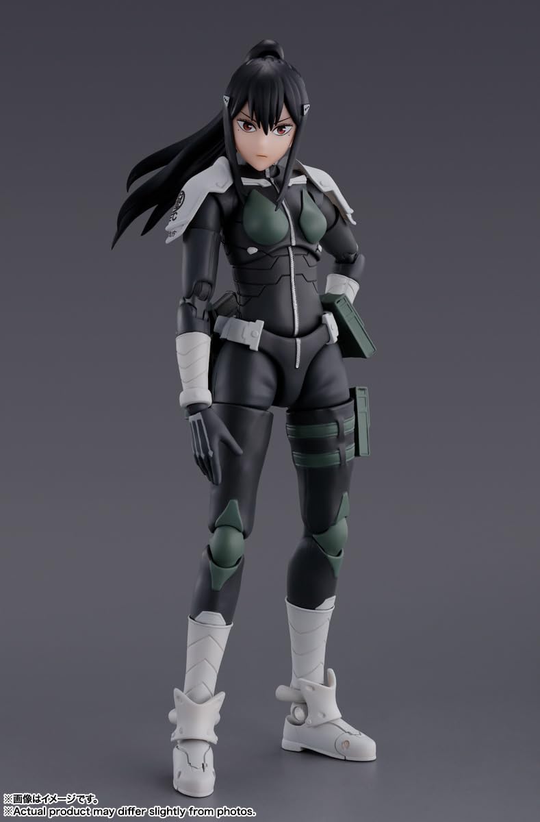 Tamashii Nations Kaiju No. 8 Mina Ashiro S.H.Figuarts Action Figure – Dynamic Poseability