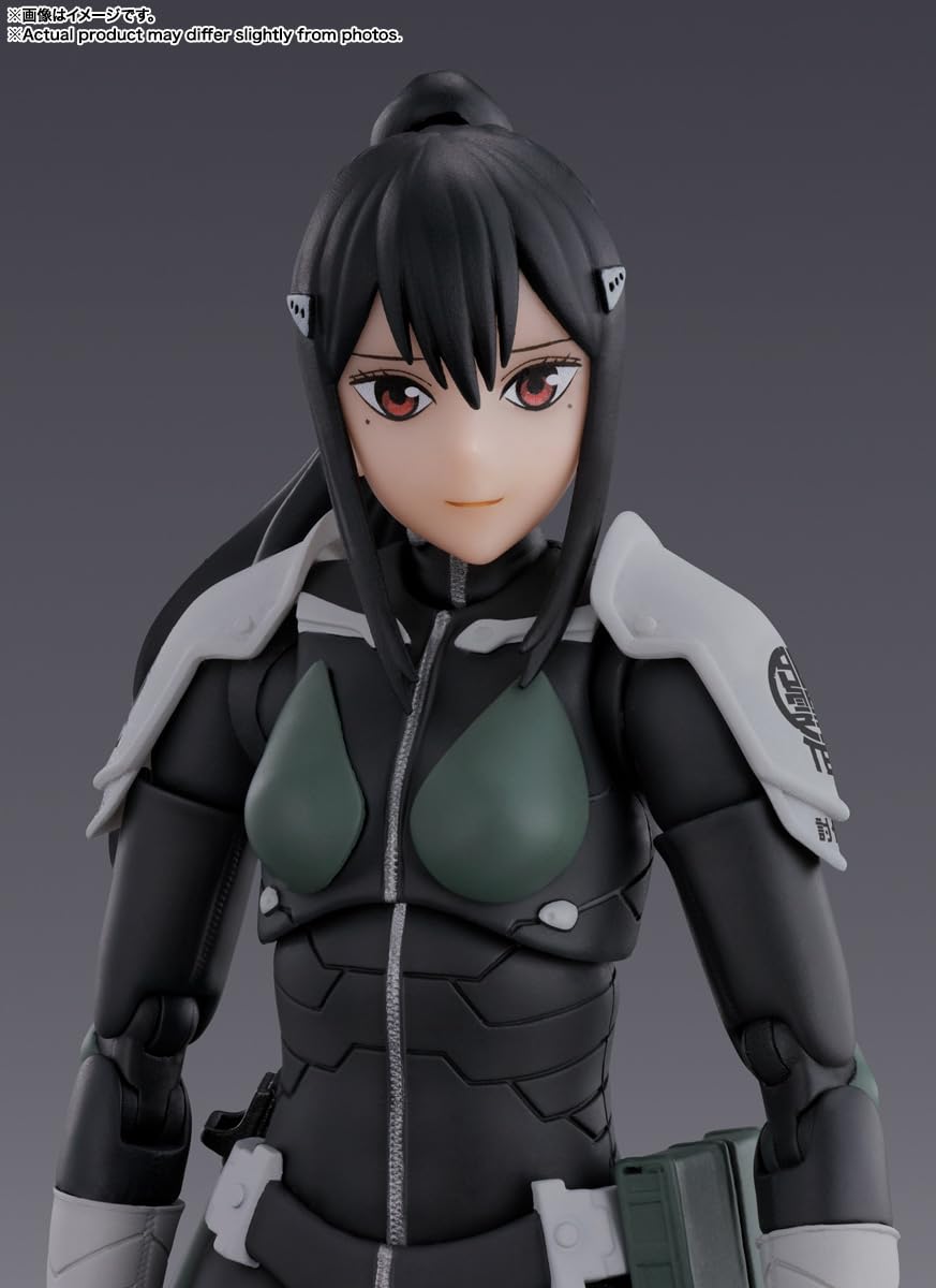 Tamashii Nations Kaiju No. 8 Mina Ashiro S.H.Figuarts Action Figure – Dynamic Poseability