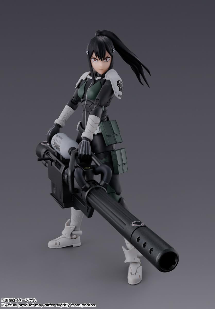 Tamashii Nations Kaiju No. 8 Mina Ashiro S.H.Figuarts Action Figure – Dynamic Poseability