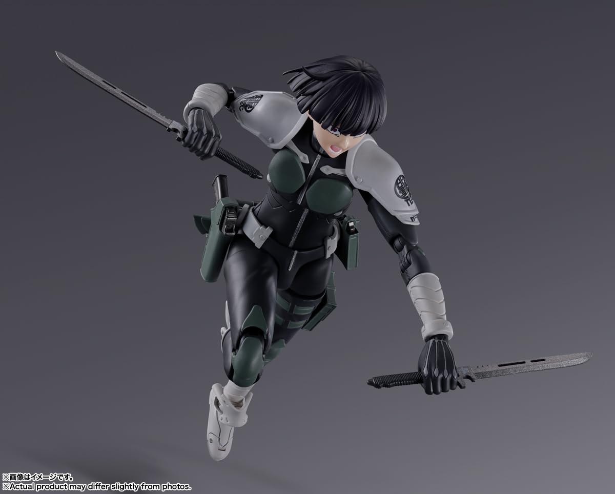 TAMASHII NATIONS Kaiju No. 8 Soshiro Hoshina S.H.Figuarts Action Figure – Official Licensed Collectible