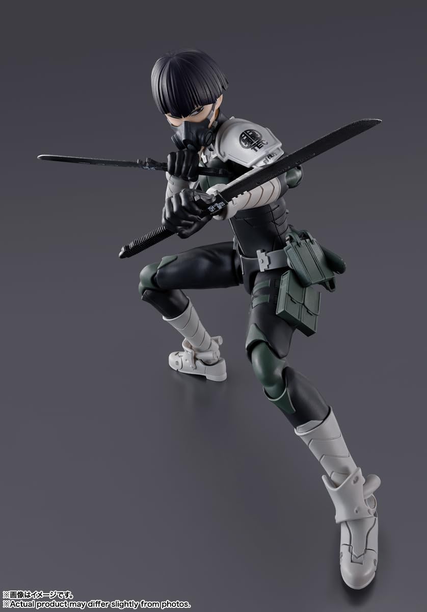 TAMASHII NATIONS Kaiju No. 8 Soshiro Hoshina S.H.Figuarts Action Figure – Official Licensed Collectible