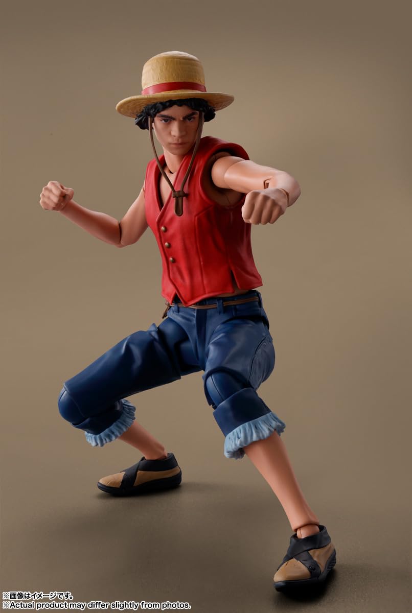 Tamashii Nations S.H.Figuarts Monkey D. Luffy — One Piece Netflix Series Action Figure
