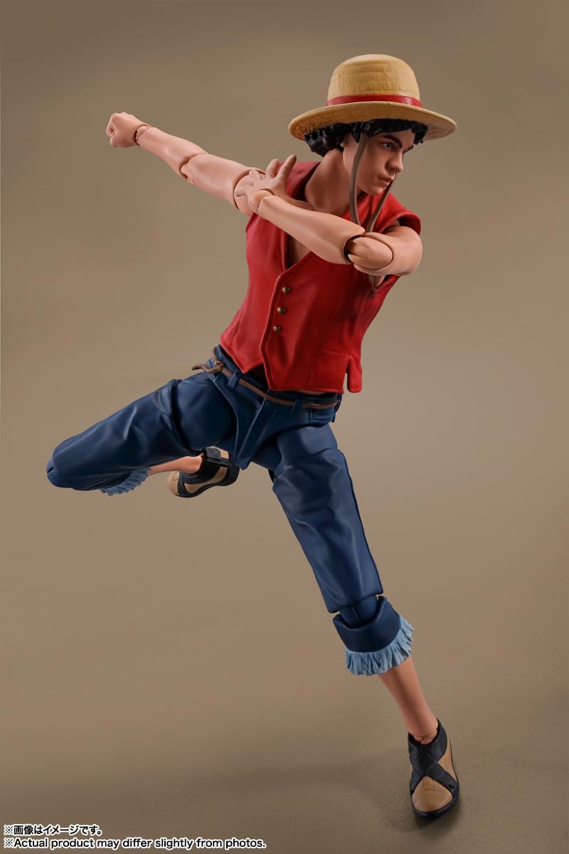 Tamashii Nations S.H.Figuarts Monkey D. Luffy — One Piece Netflix Series Action Figure