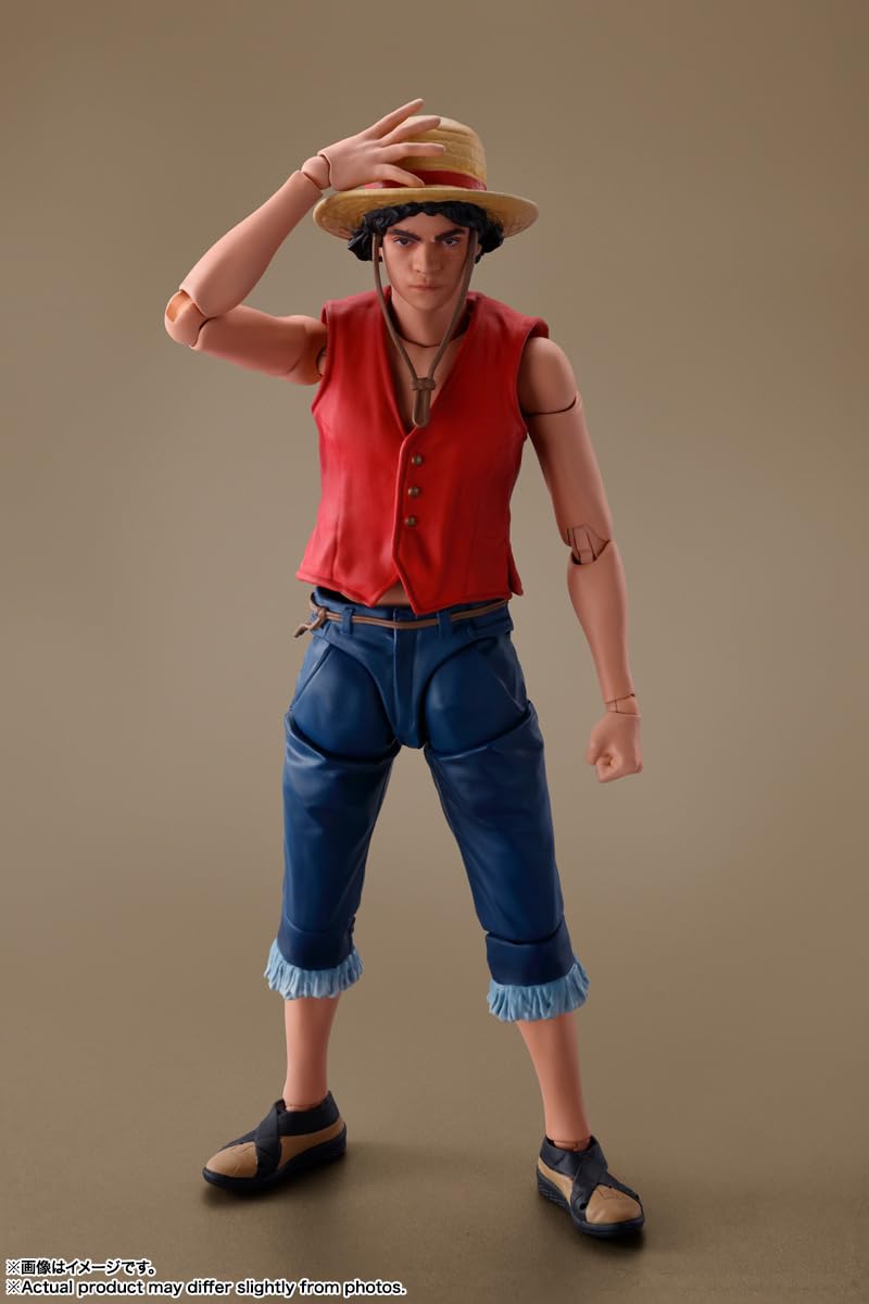 Tamashii Nations S.H.Figuarts Monkey D. Luffy — One Piece Netflix Series Action Figure