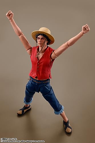 Tamashii Nations S.H.Figuarts Monkey D. Luffy — One Piece Netflix Series Action Figure