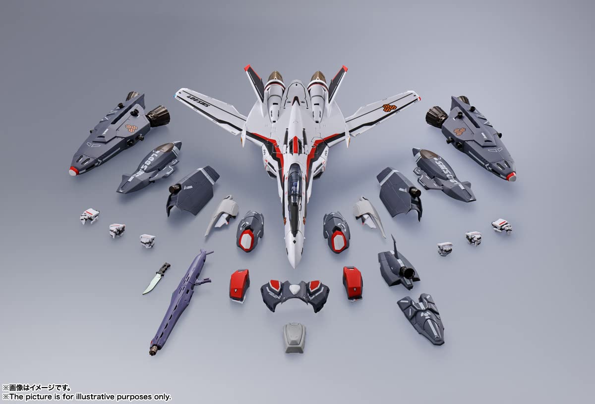Tamashii Nations Macross Frontier VF-25F Super Messiah Valkyrie Revival Ver. – DX Chogokin Die-Cast Collectible